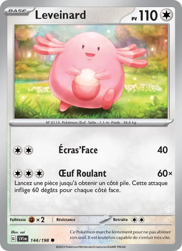 Carte Pokemon 144/198 Leveinard | LorenZone