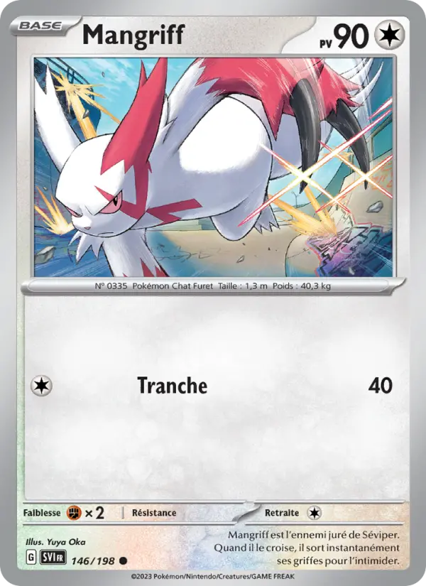 Carte Pokemon 146/198 Mangriff | LorenZone