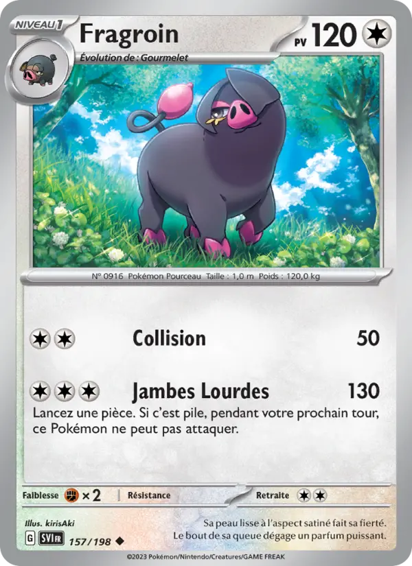 Carte Pokemon 157/198 Fragroin | LorenZone
