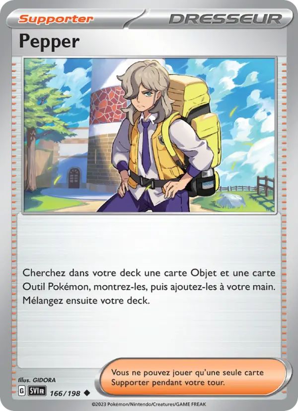 Carte Pokemon 166/198 Pepper | LorenZone