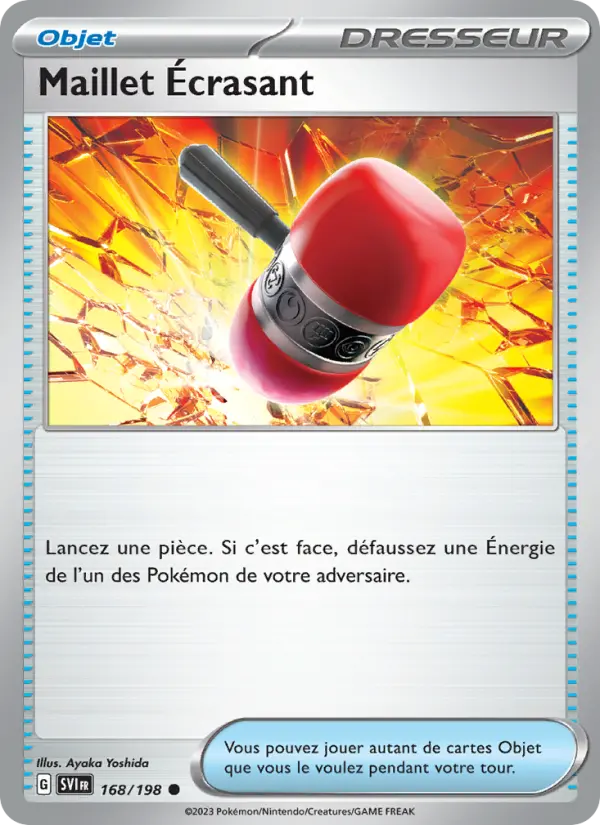 Carte Pokemon 168/198 Maillet Écrasant | LorenZone