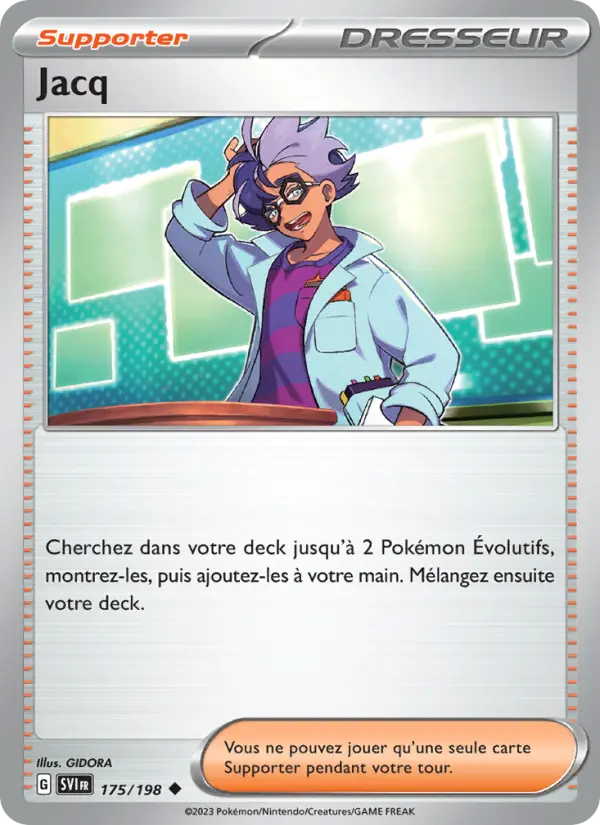 Carte Pokemon 175/198 Jacq | LorenZone