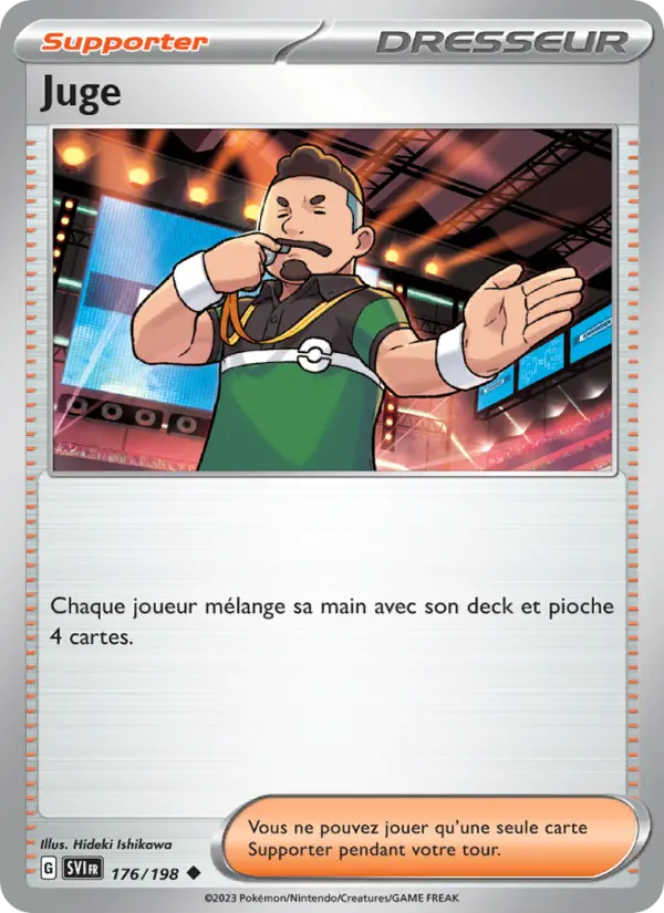 Carte Pokemon 176/198 Juge | LorenZone