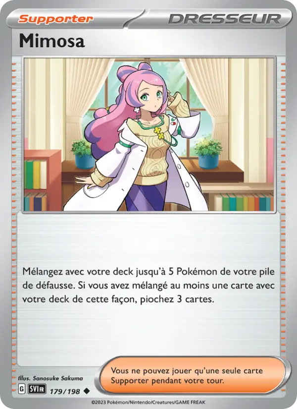 Carte Pokemon 179/198 Mimosa | LorenZone