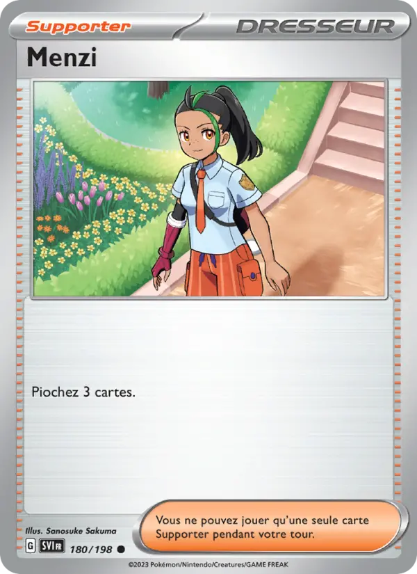 Carte Pokemon 180/198 Menzi | LorenZone