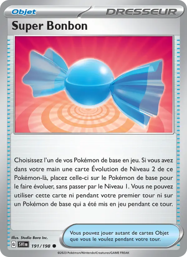 Carte Pokemon 191/198 Super Bonbon | LorenZone