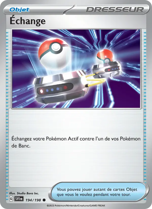 Carte Pokemon 194/198 Échange | LorenZone