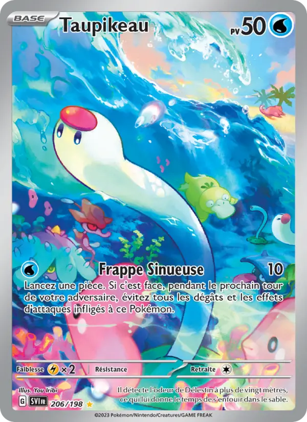 Carte Pokemon 206/198 Taupikeau Illustration Rare | LorenZone