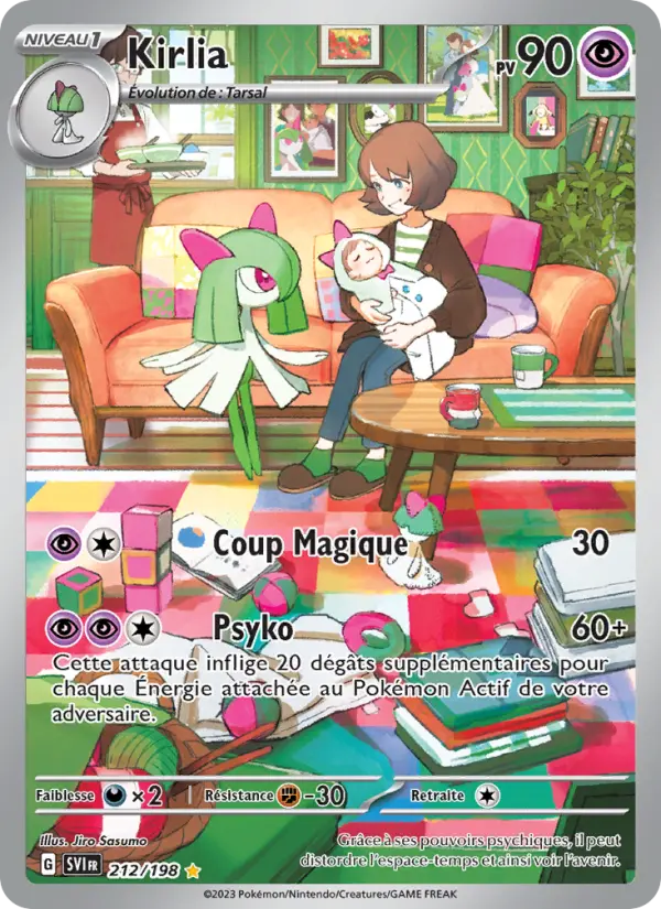 Carte Pokemon 212/198 Kirlia Illustration Rare | LorenZone