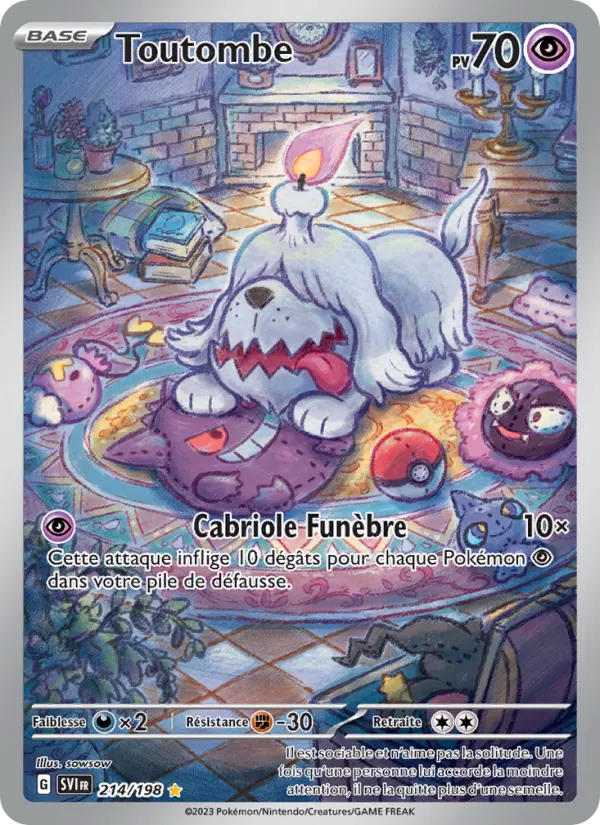 Carte Pokemon 214/198 Toutombe Illustration Rare | LorenZone
