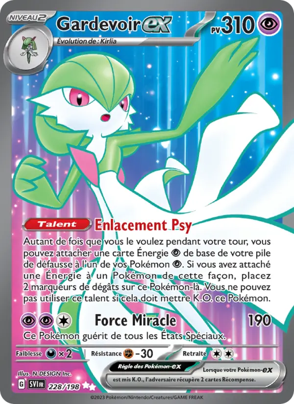 Carte Pokemon 228/198 Gardevoir-ex | LorenZone