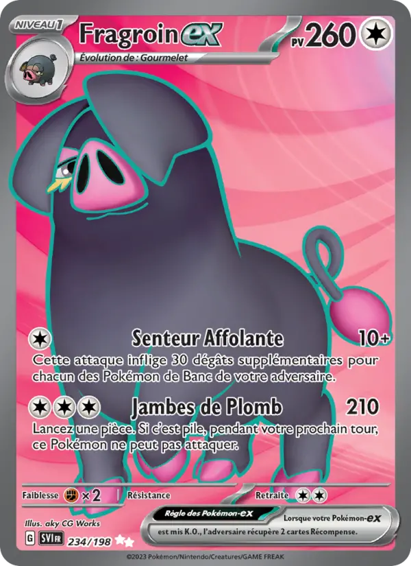 Carte Pokemon 234/198 Fragroin-ex | LorenZone