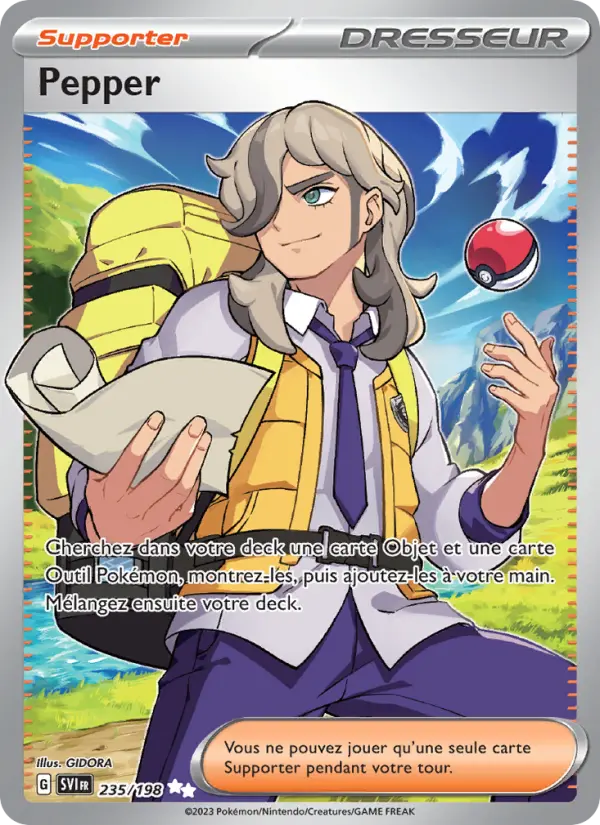 Carte Pokemon 235/198 Pepper | LorenZone