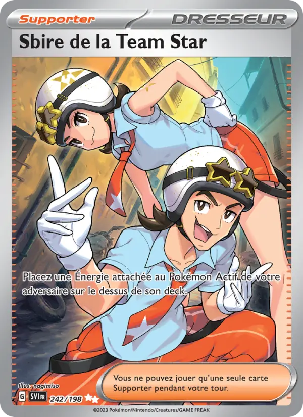 Carte Pokemon 242/198 Sbire de la Team Star | LorenZone