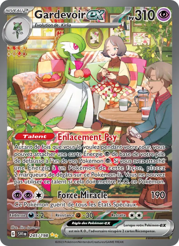 Carte Pokemon 245/198 Gardevoir-ex Illustration Spéciale Rare | LorenZone