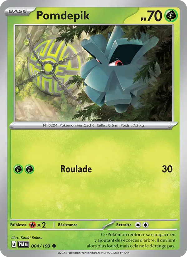 Carte Pokemon 004/193 Pomdepik | LorenZone