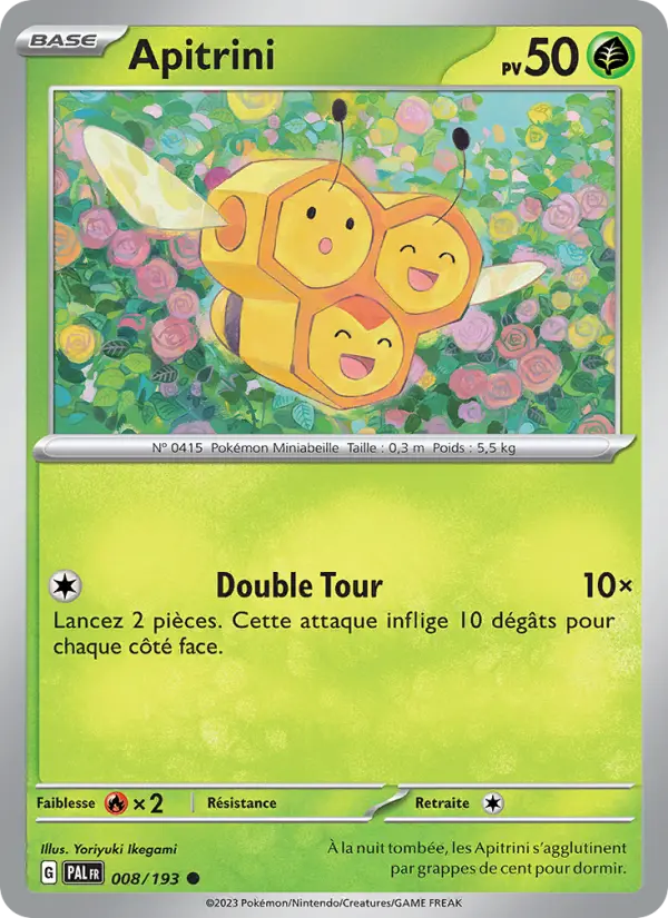 Carte Pokemon 008/193 Apitrini | LorenZone