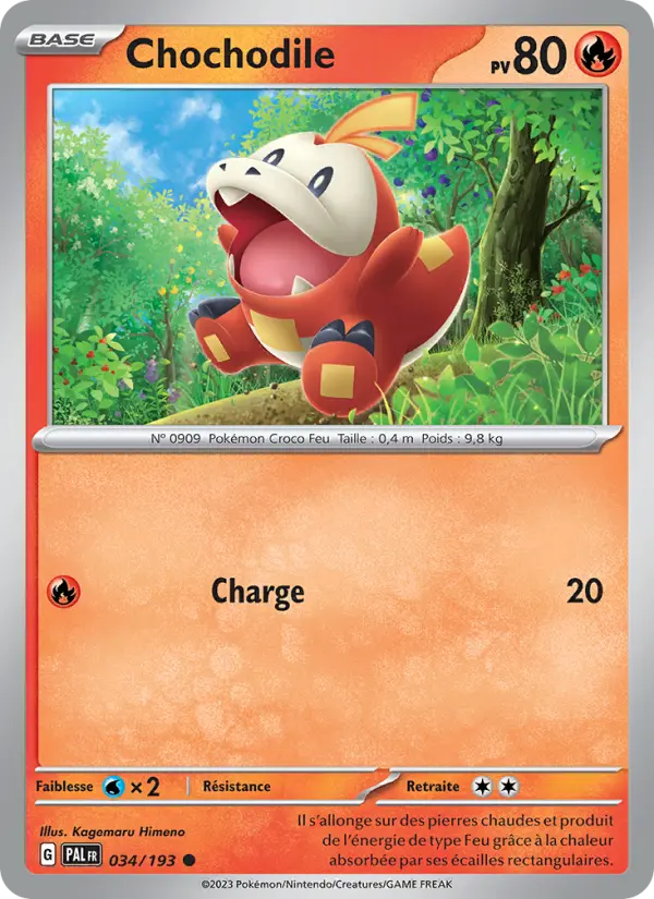 Carte Pokemon 034/193 Chochodile Holo | LorenZone