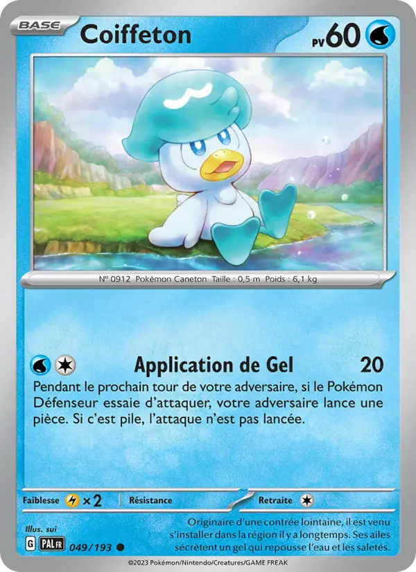 Carte Pokemon 049/193 Coiffeton | LorenZone
