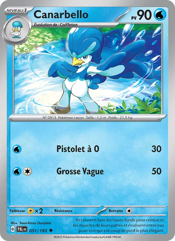 Carte Pokemon 051/193 Canarbello | LorenZone