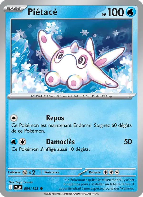 Carte Pokemon 054/193 Piétacé | LorenZone