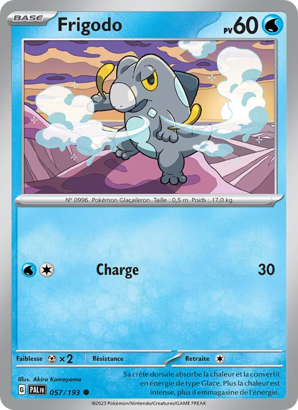 Carte Pokemon 057/193 Frigodo | LorenZone