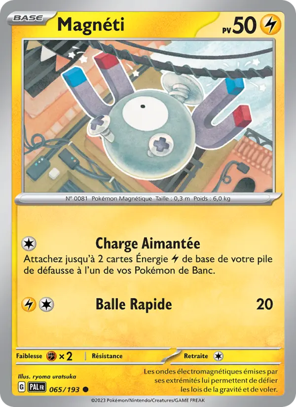 Carte Pokemon 065/193 Magnéti | LorenZone