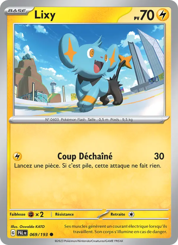 Carte Pokemon 069/193 Lixy | LorenZone
