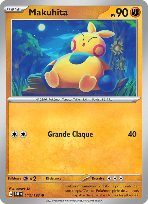 Carte Pokemon 112/193 Makuhita | LorenZone