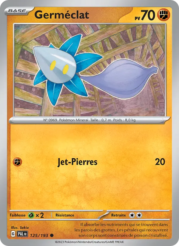 Carte Pokemon 125/193 Germéclat | LorenZone