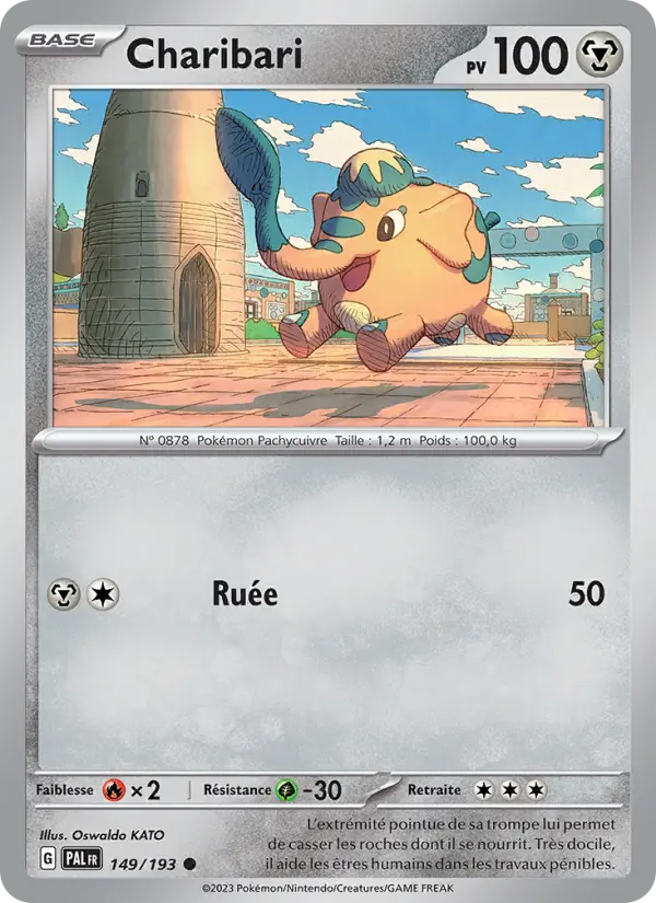 Carte Pokemon 149/193 Charibari | LorenZone