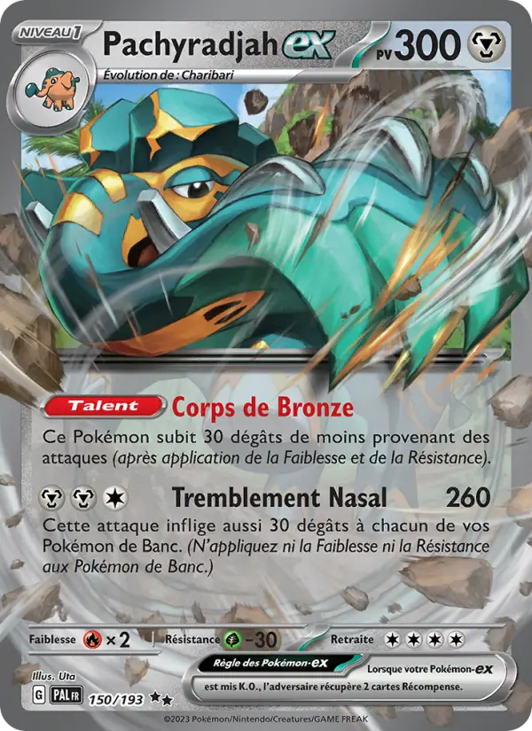 Carte Pokemon 150/193 Pachyradjah-ex | LorenZone