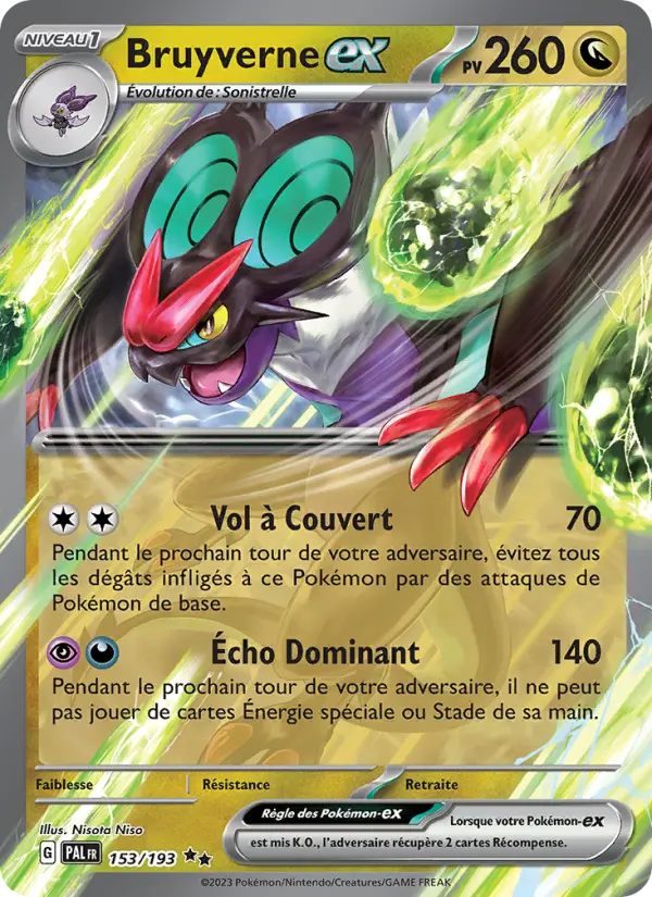 Carte Pokemon 153/193 Bruyverne-ex | LorenZone