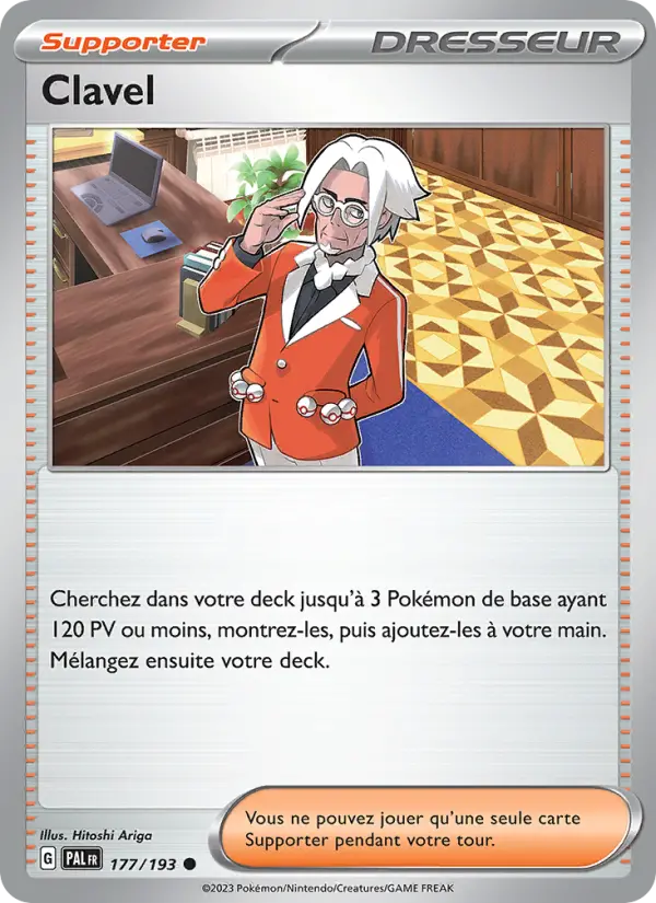 Carte Pokemon 177/193 Clavel | LorenZone