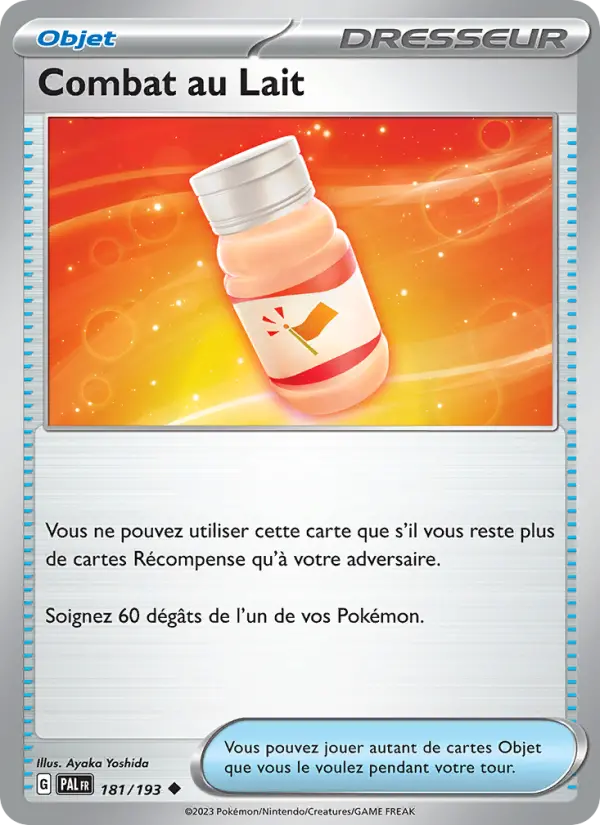 Carte Pokemon 181/193 Combat au Lait | LorenZone
