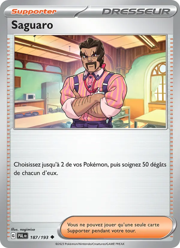 Carte Pokemon 187/193 Saguaro | LorenZone