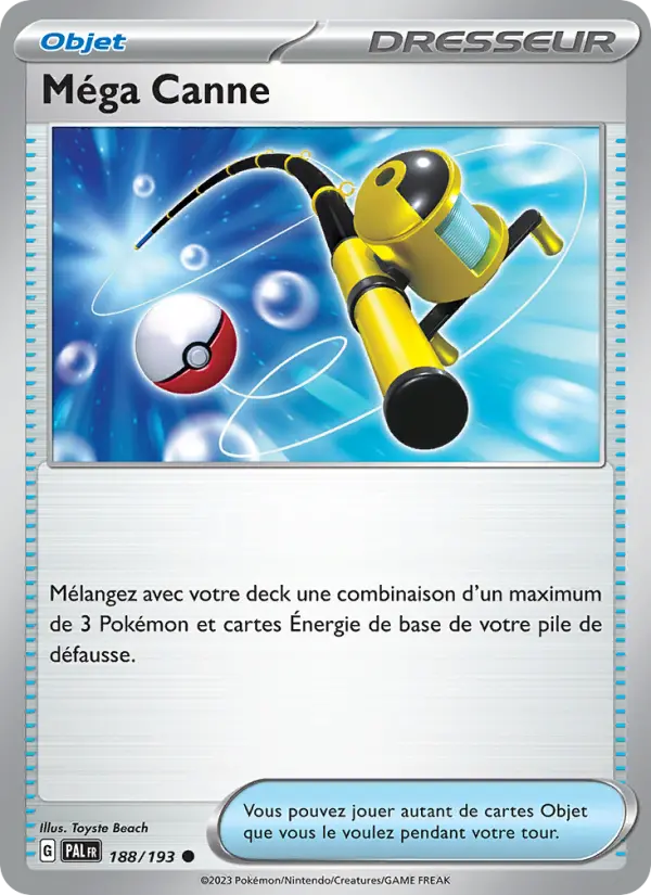 Carte Pokemon 188/193 Méga Canne | LorenZone