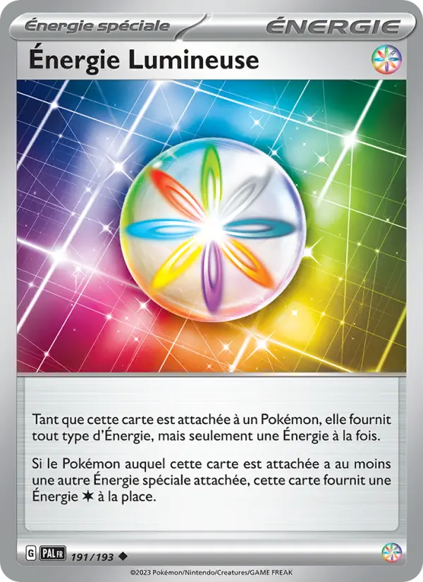 Carte Pokemon 191/193 Énergie Lumineuse | LorenZone