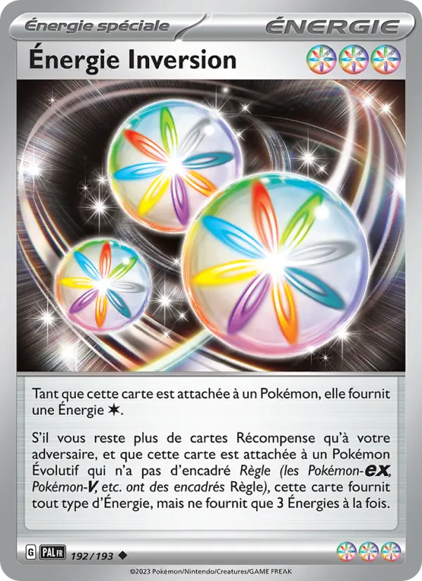 Carte Pokemon 192/193 Énergie Inversion | LorenZone