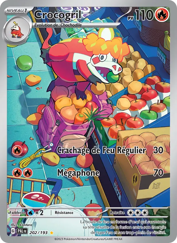 Carte Pokemon 202/193 Crocogril Illustration Rare | LorenZone