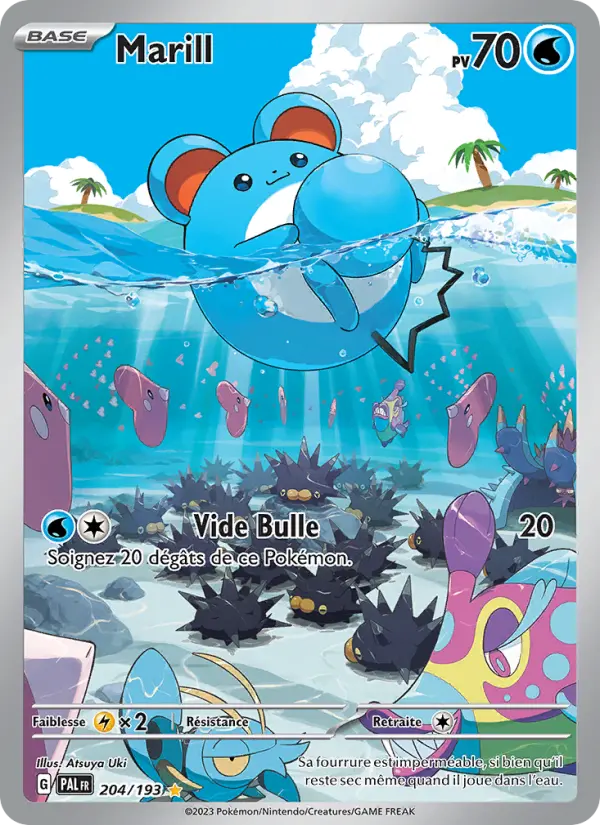 Carte Pokemon 204/193 Marill Illustration Rare | LorenZone