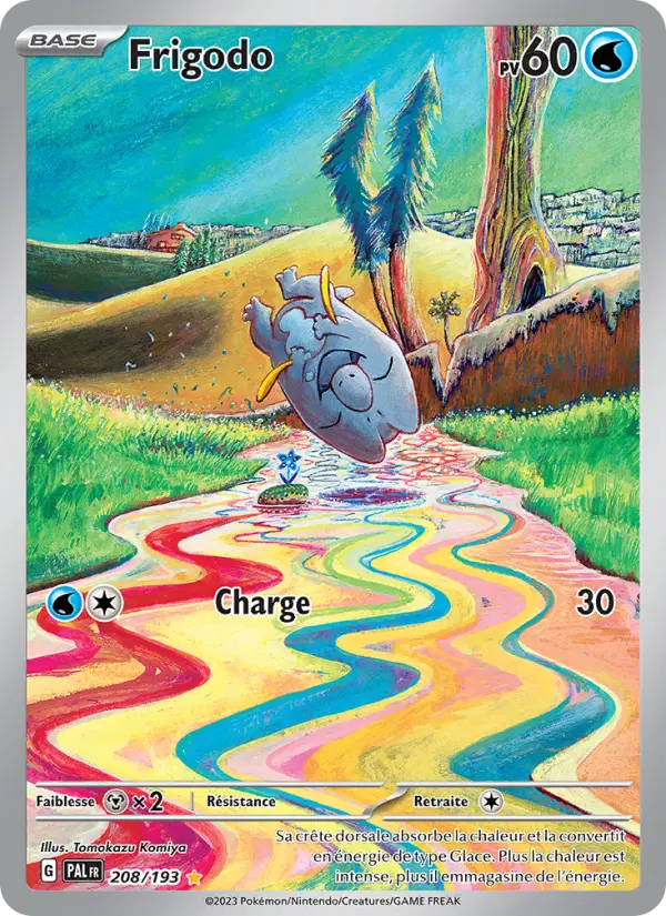 Carte Pokemon 208/193 Frigodo Illustration Rare | LorenZone