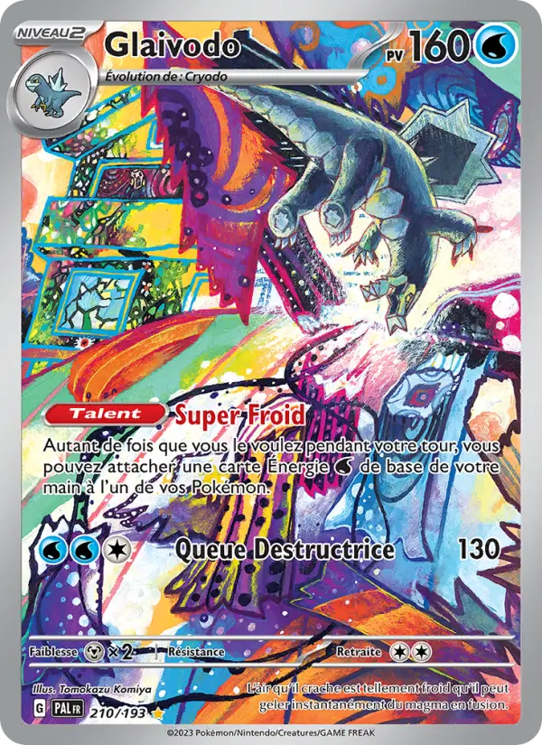 Carte Pokemon 210/193 Glaivodo Illustration Rare | LorenZone