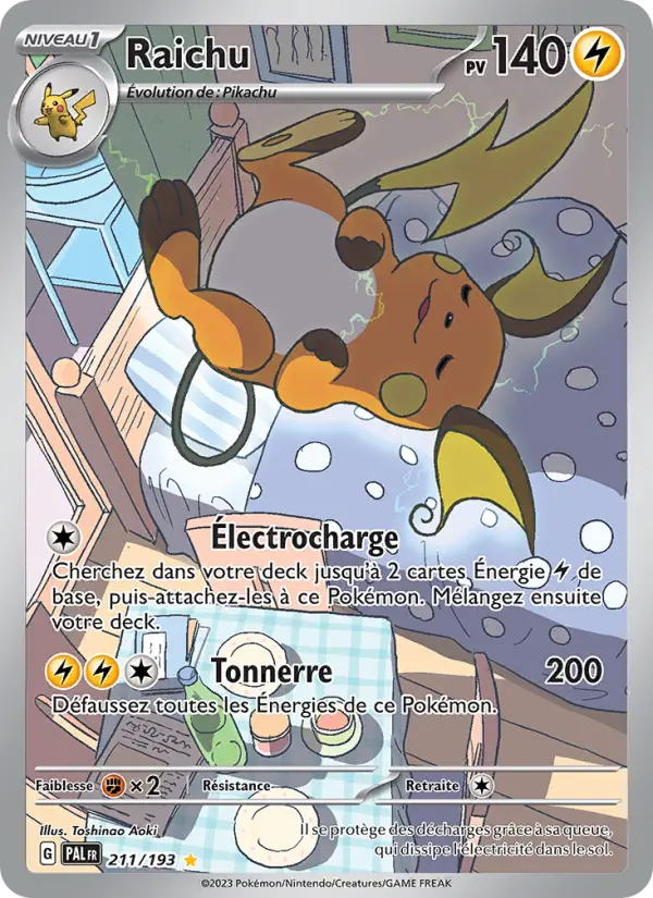 Carte Pokemon 211/193 Raichu Illustration Rare | LorenZone