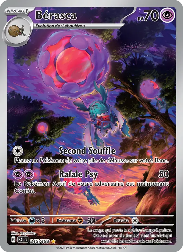 Carte Pokemon 215/193 Bérasca Illustration Rare | LorenZone