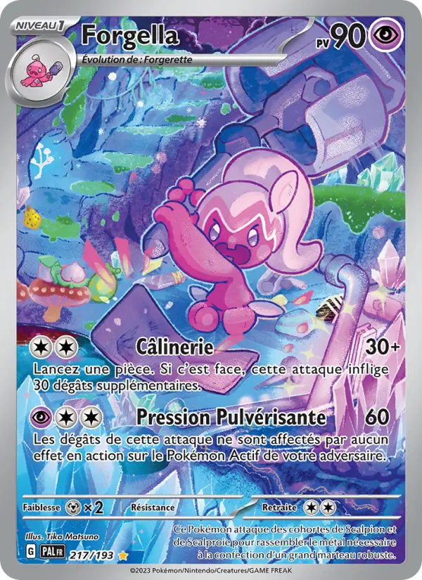 Carte Pokemon 217/193 Forgella Illustration Rare | LorenZone