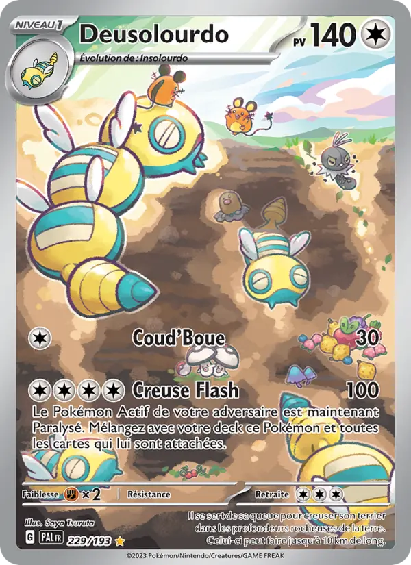 Carte Pokemon 229/193 Deusolourdo Illustration Rare | LorenZone