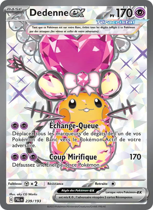 Carte Pokemon 239/193 Dedenne-ex | LorenZone