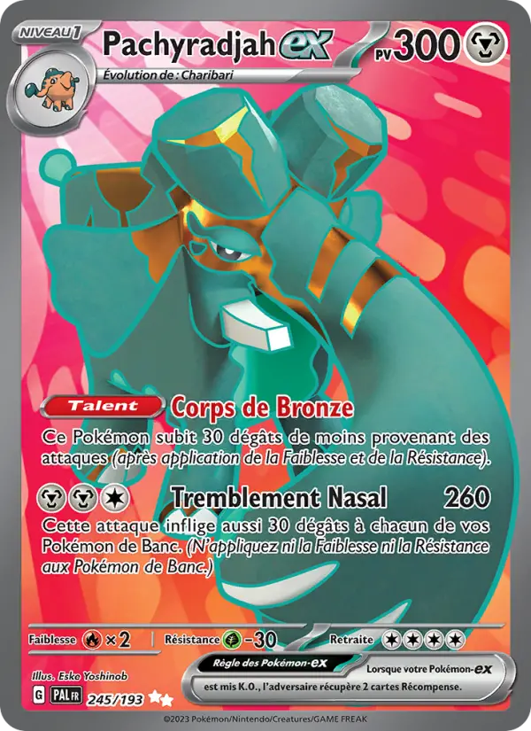 Carte Pokemon 245/193 Pachyradjah-ex | LorenZone
