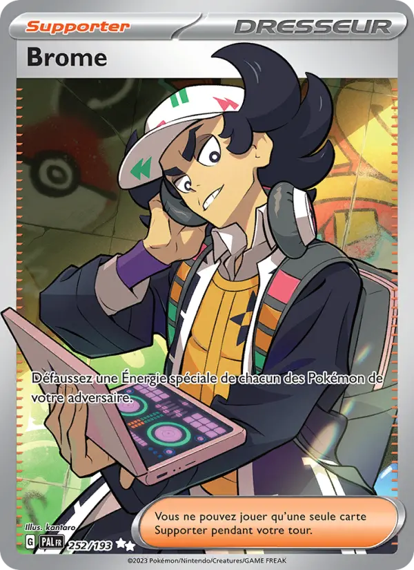 Carte Pokemon 252/193 Brome | LorenZone